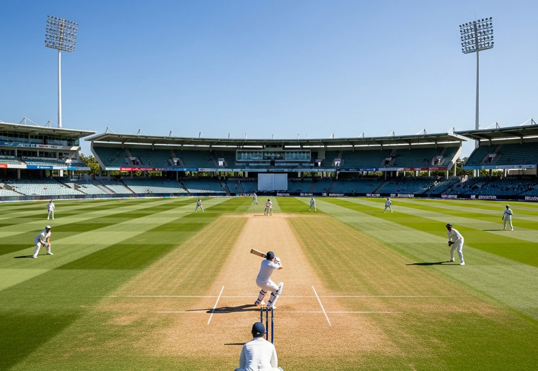 Huge Cricket Ground